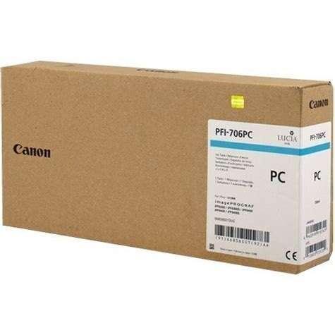 CANON PFI-706PC INK PHOTO CYAN