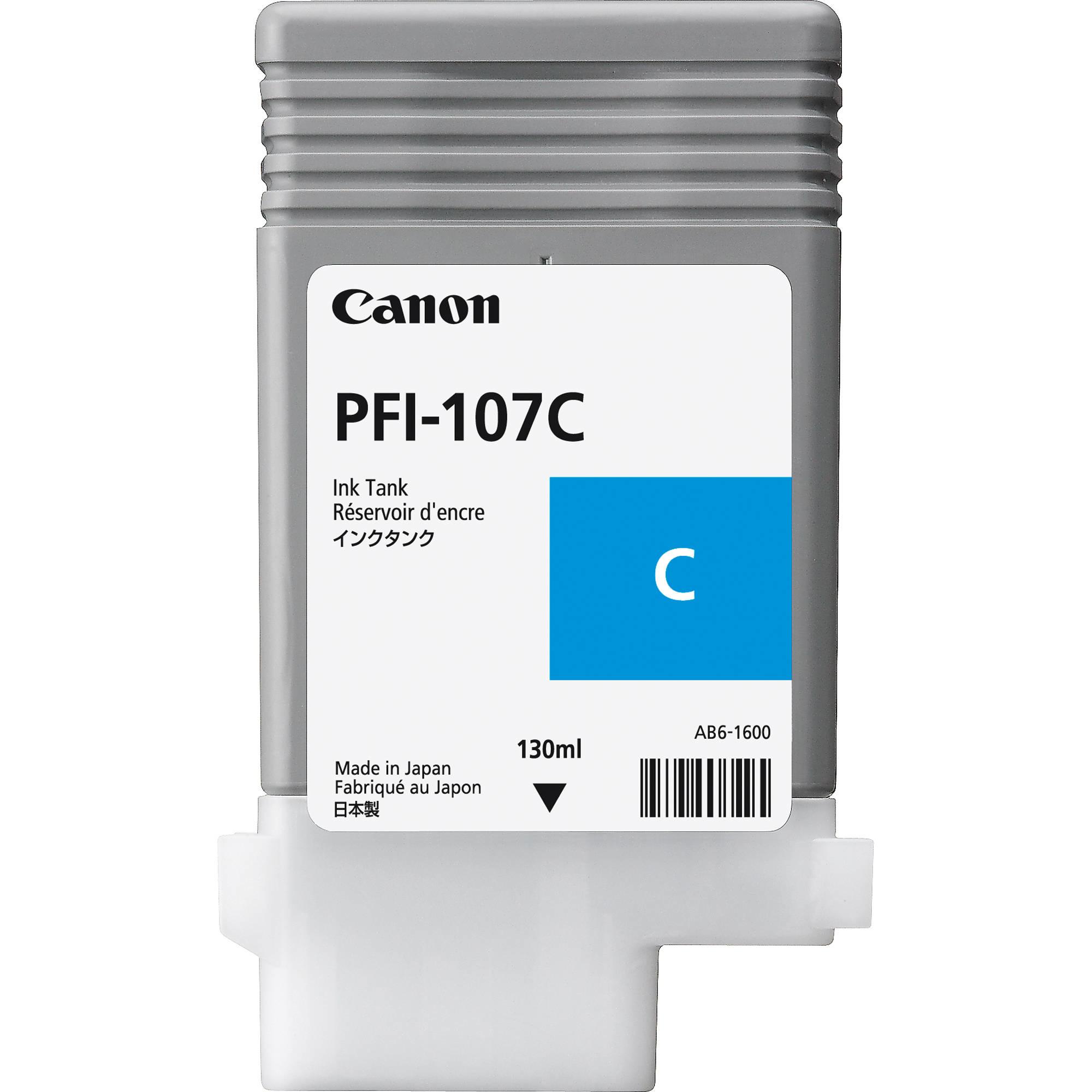 Canon PFI-107C cartuccia d'inchiostro Originale Ciano