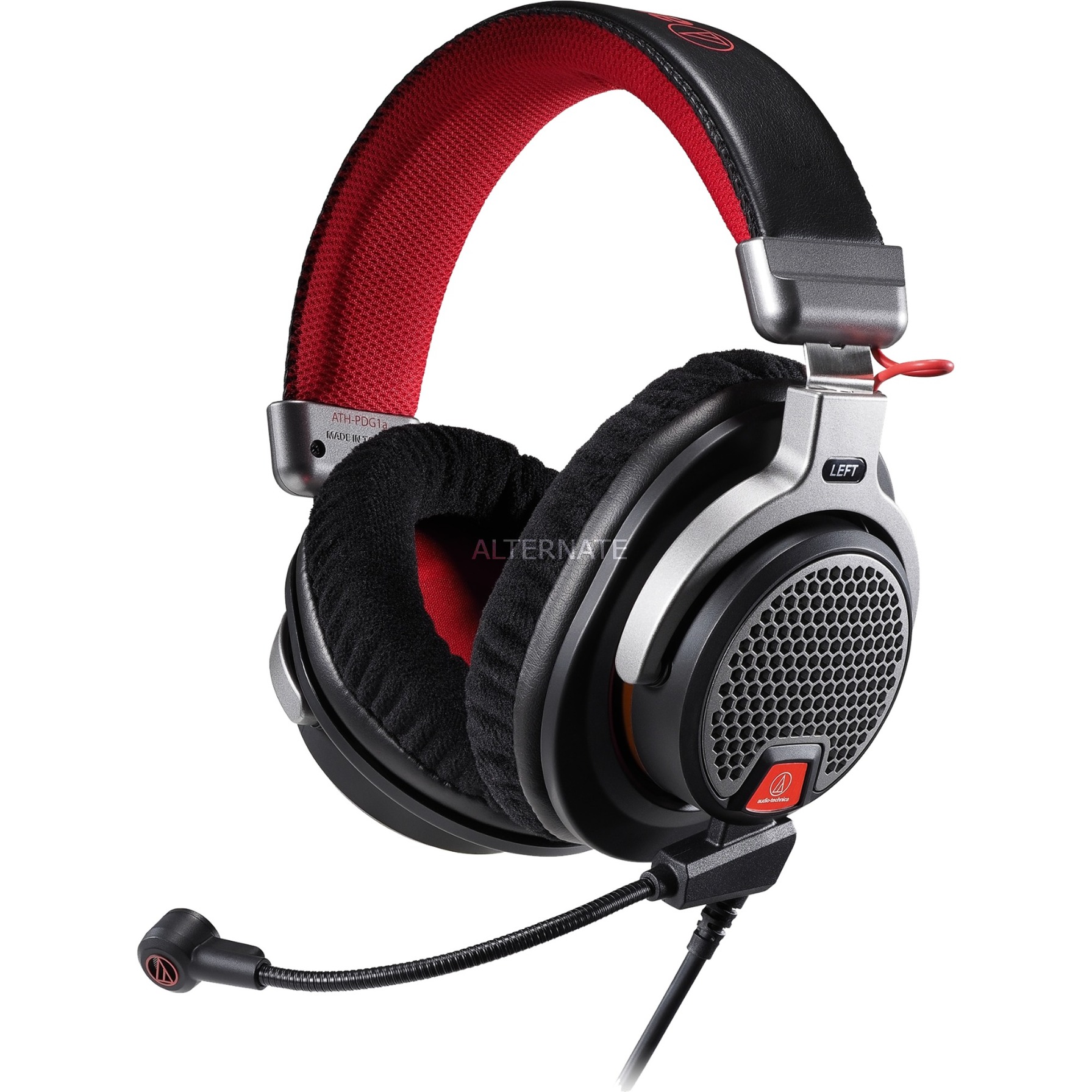 ATH-PDG1a (nero/rosso, 3,5 mm Klinke)