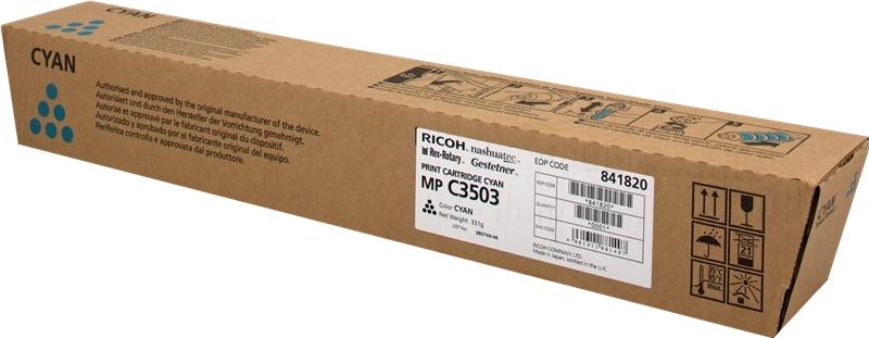 Ricoh 841820 cartuccia toner 1 pz Originale Ciano
