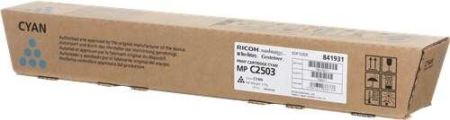 Ricoh 841931 cartuccia toner 1 pz Originale Ciano