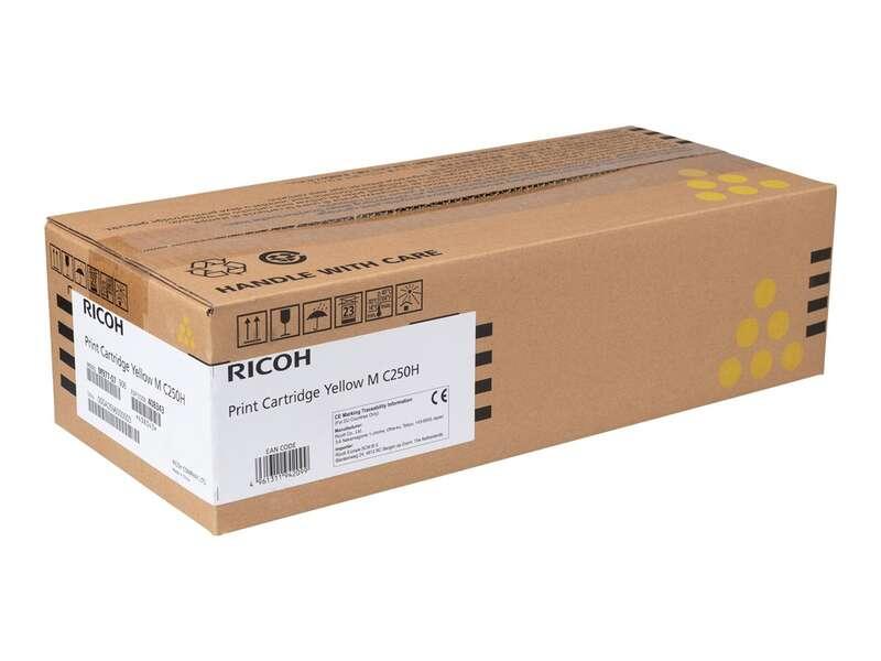 Ricoh 408343 cartuccia toner 1 pz Giallo