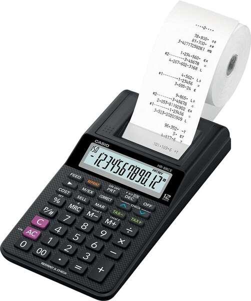 Casio HR-8RCE Print and Display Calculator