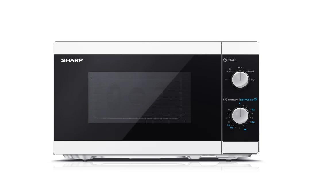 Sharp YC-MS01E-W forno a microonde Superficie piana Solo microonde 20 L 800 W Nero Bianco