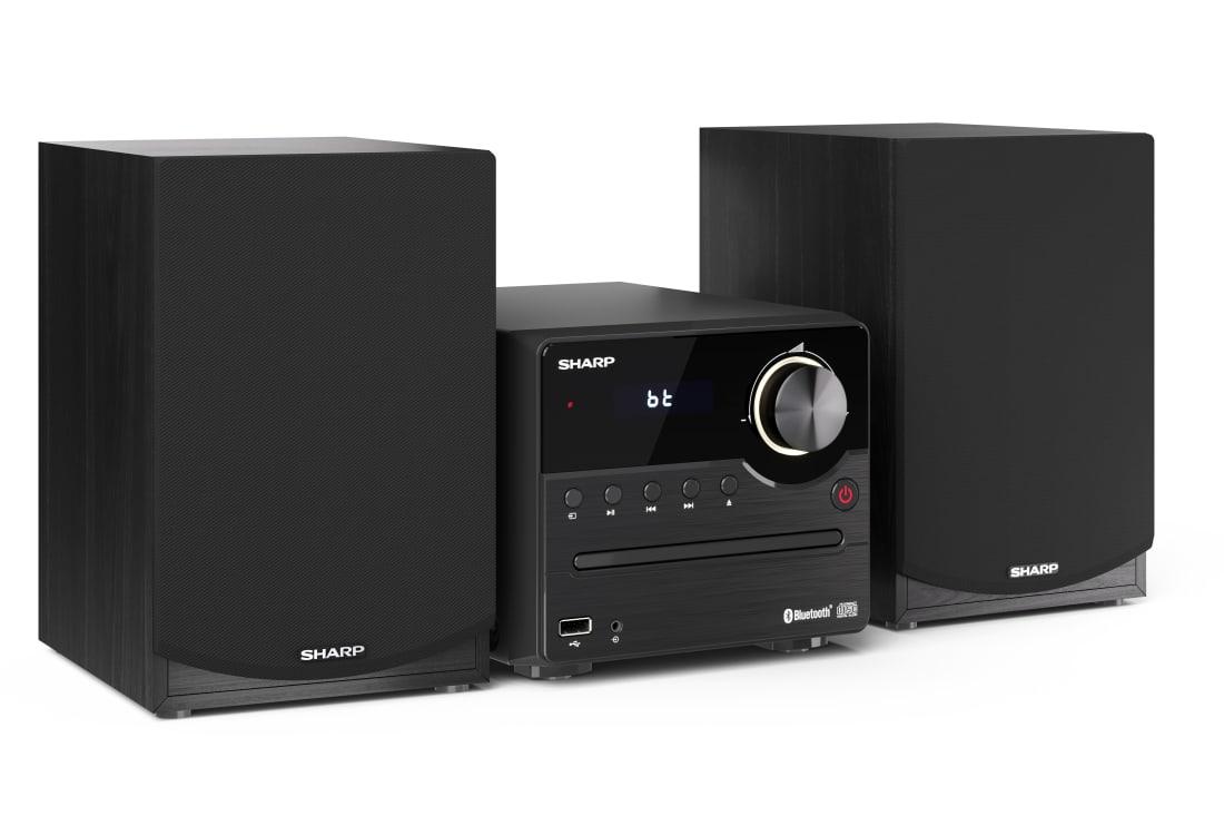 Sharp XL-B512(BK) set audio da casa Microsistema audio per la casa 45 W Nero