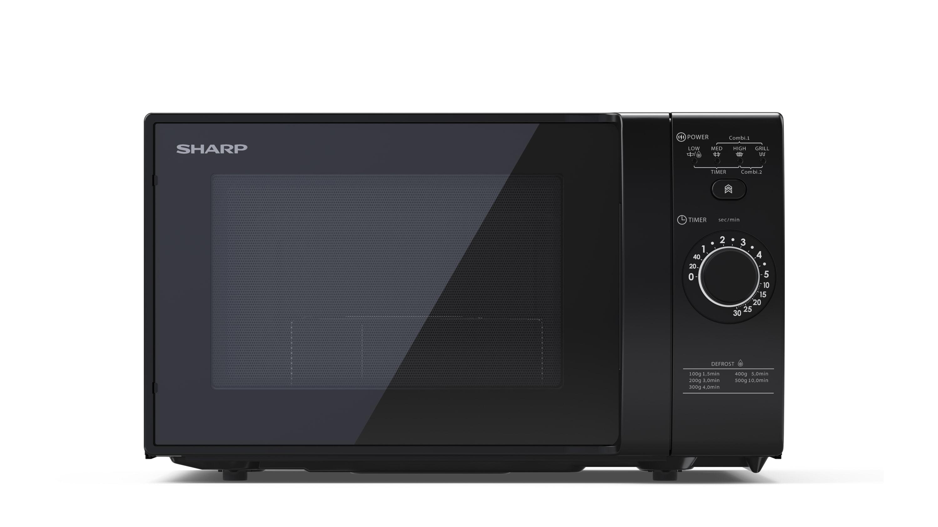 FORNO MICROONDE SEMIDIGITALE SHARP ITALIA - 20LT 1000 WATT GRILL