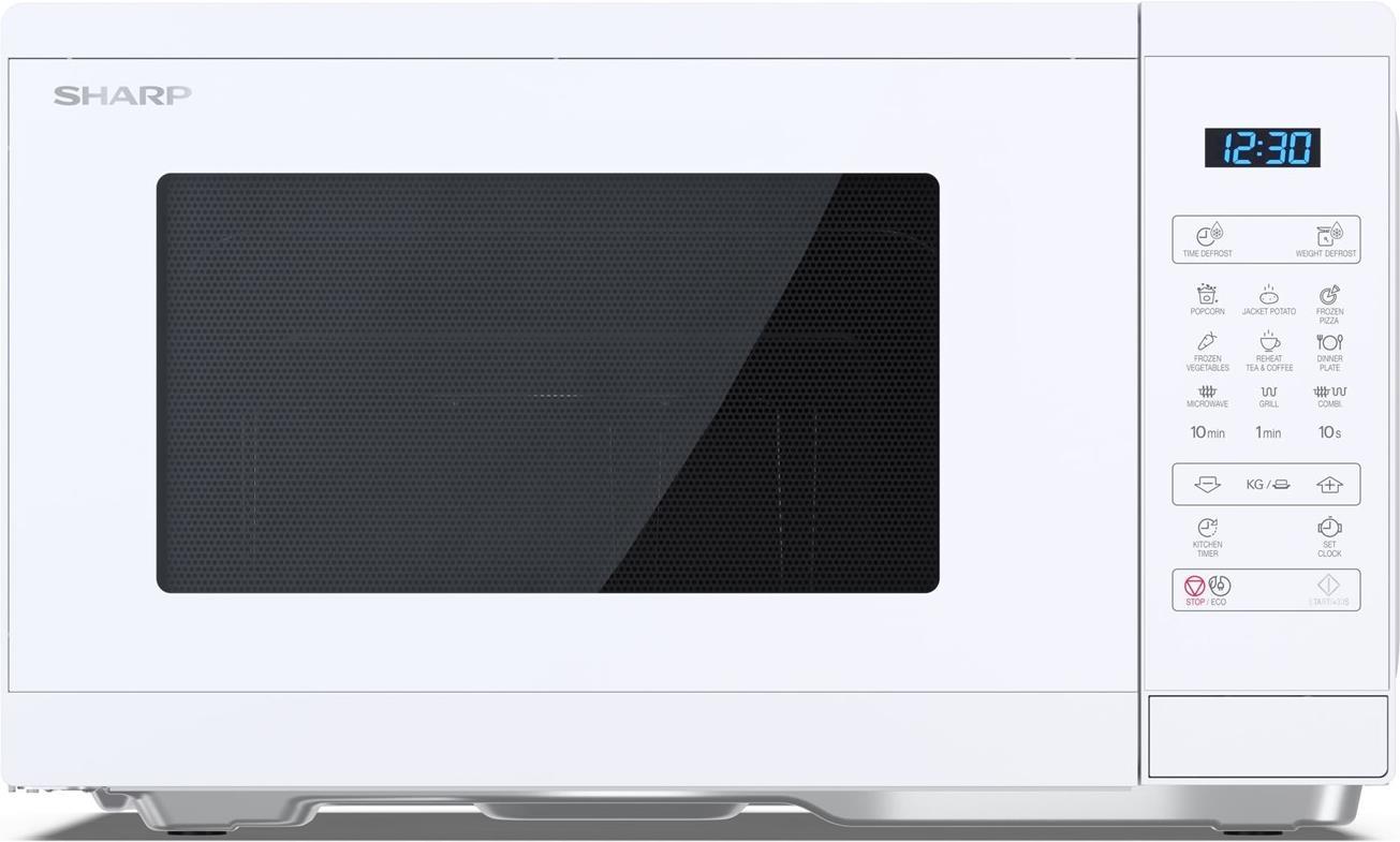 Microonde tagliente YC-MG252AE-C Microwave Microonde per grill da banco 25 L 900 W BIANCO
