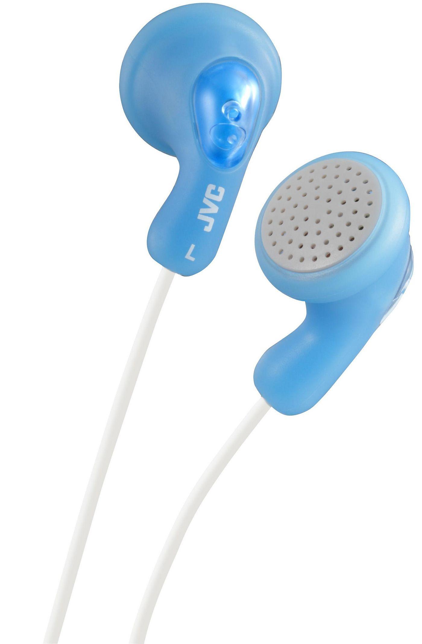 JVC HA-F14 Cuffie Cablato In-ear MUSICA Blu (Gumy In Ear Wired Blue - Warranty: 24M)