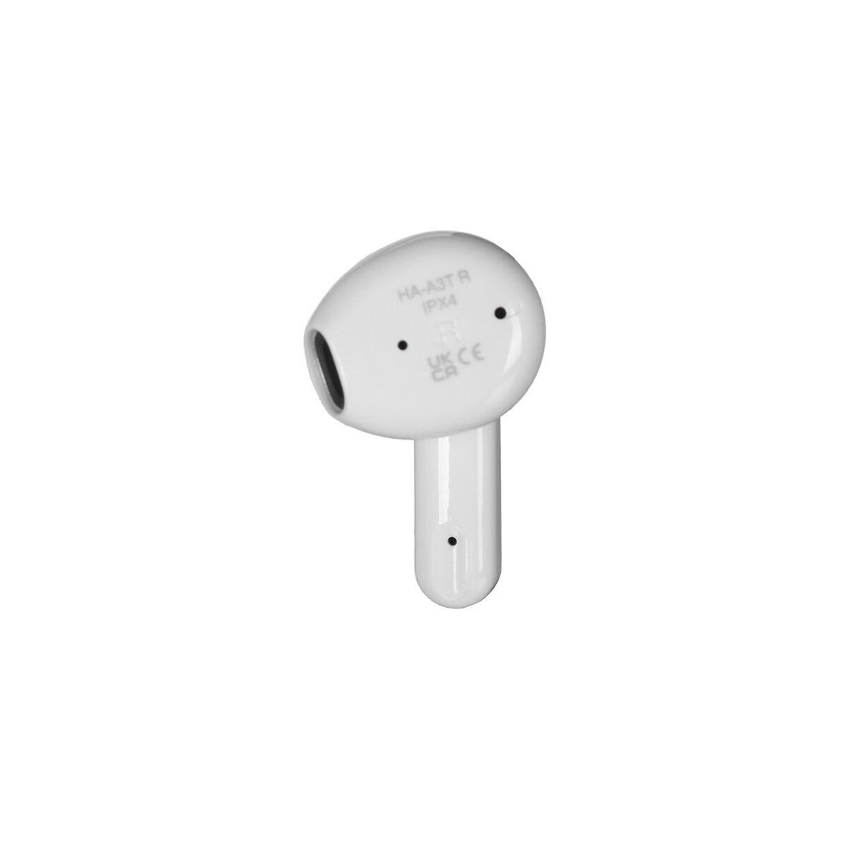 JVC HA-A3T Auricolare True Wireless Stereo [TWS] In-ear Musica e Chiamate Bluetooth Bianco (JVC True Wireless Bluetooth Ear Bud