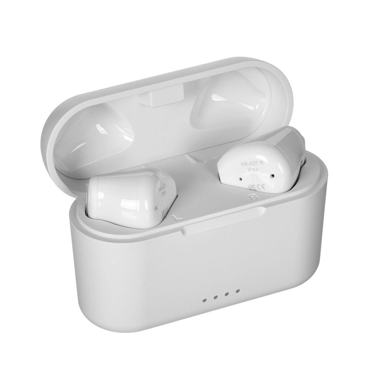 JVC HA-A3T Auricolare True Wireless Stereo [TWS] In-ear Musica e Chiamate Bluetooth Bianco (JVC True Wireless Bluetooth Ear Bud