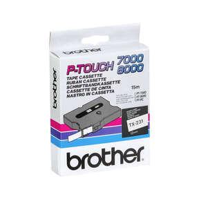 BROTHER TX231 tape cassette 15m 12mm