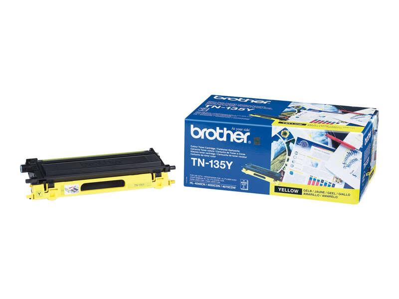 Brother TN-135Y cartuccia toner 1 pz Originale Giallo