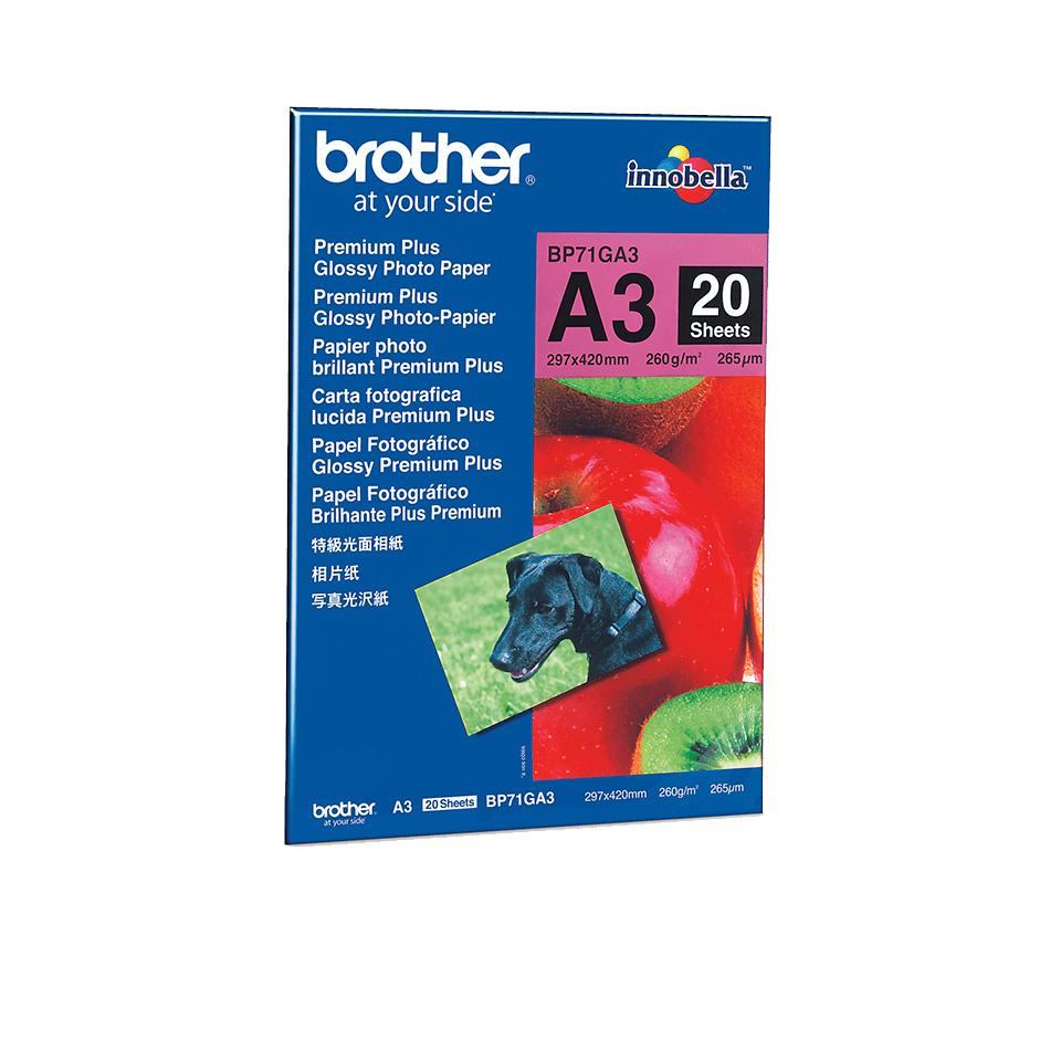 BROTHER BP71GA3 photo paper A3 20BL