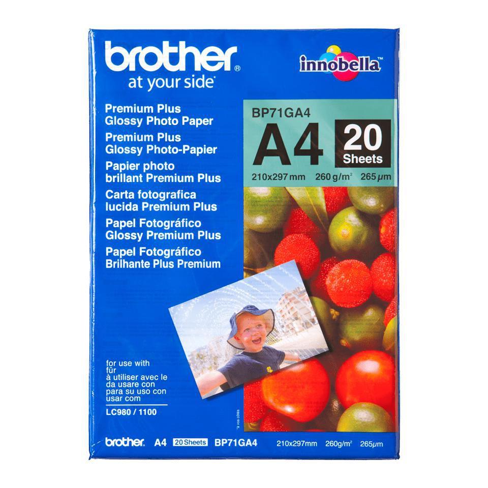 BROTHER BP71GA4 photo paper...