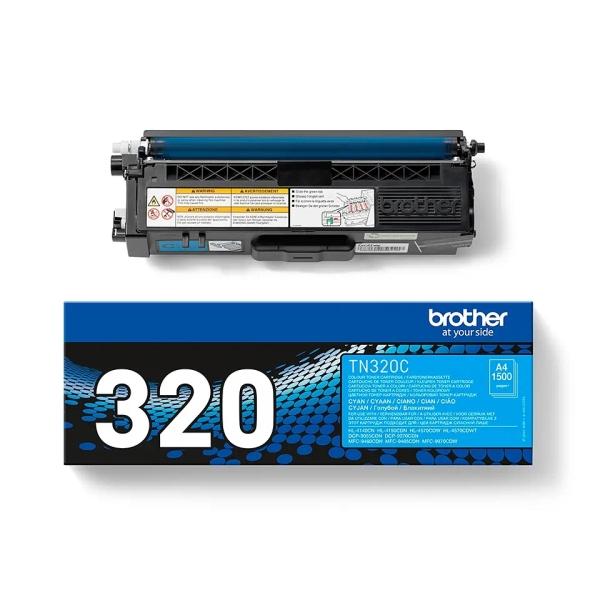 Brother TN-320C cartuccia toner 1 pz Originale Ciano