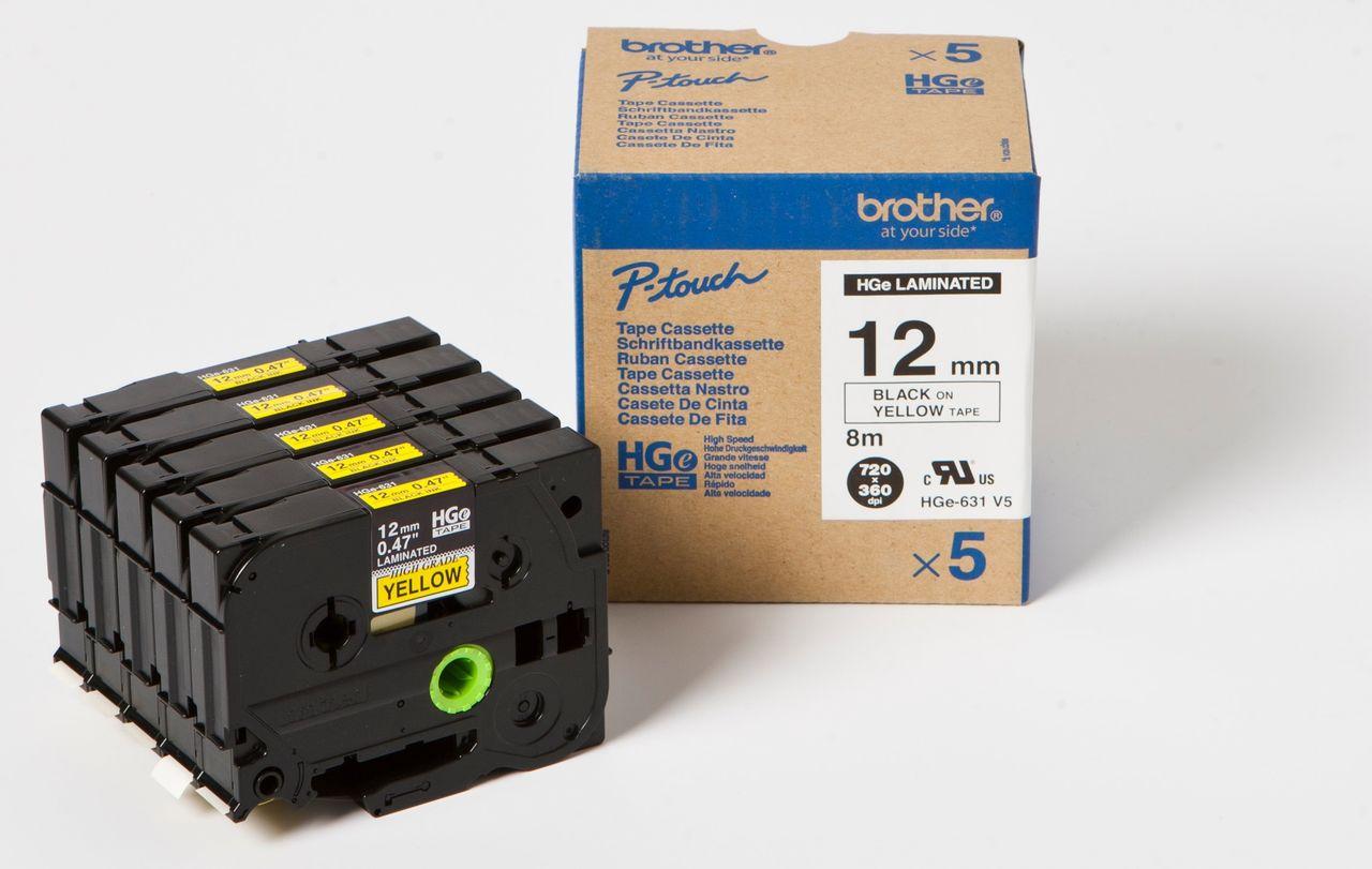 HGE631V5 NASTRO BROTHER 12MM N/G