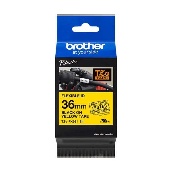 Brother TZE-FX661 nastro per etichettatrice TZ