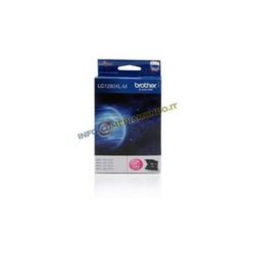Brother LC1280XLM cartuccia d'inchiostro 1 pz Originale Resa elevata (XL) Magenta