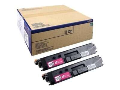 Brother TN-329MTWIN cartuccia toner 2 pz Originale Magenta