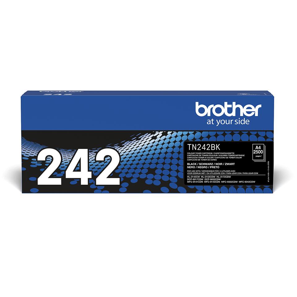 ORIGINAL Brother toner nero TN-242BK 242 2500 Seiten