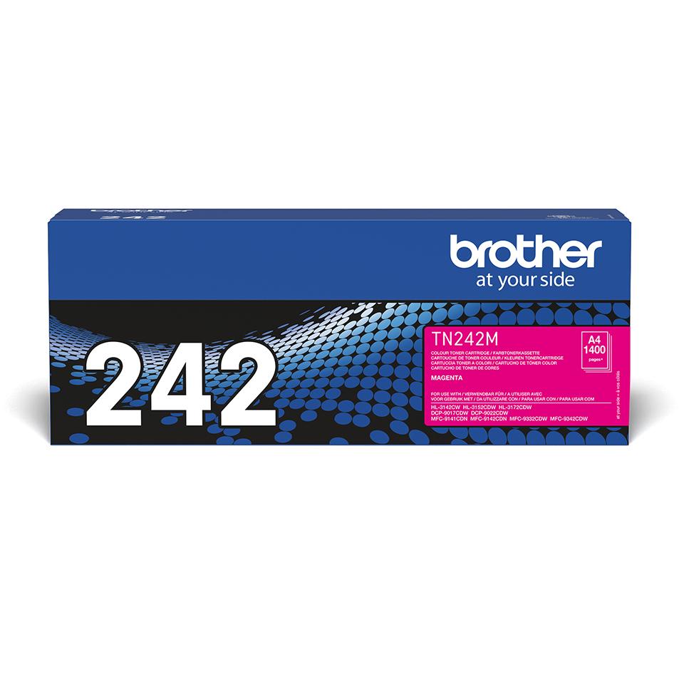 Brother TN-242M cartuccia toner 1 pz Originale Magenta [TN-242M]