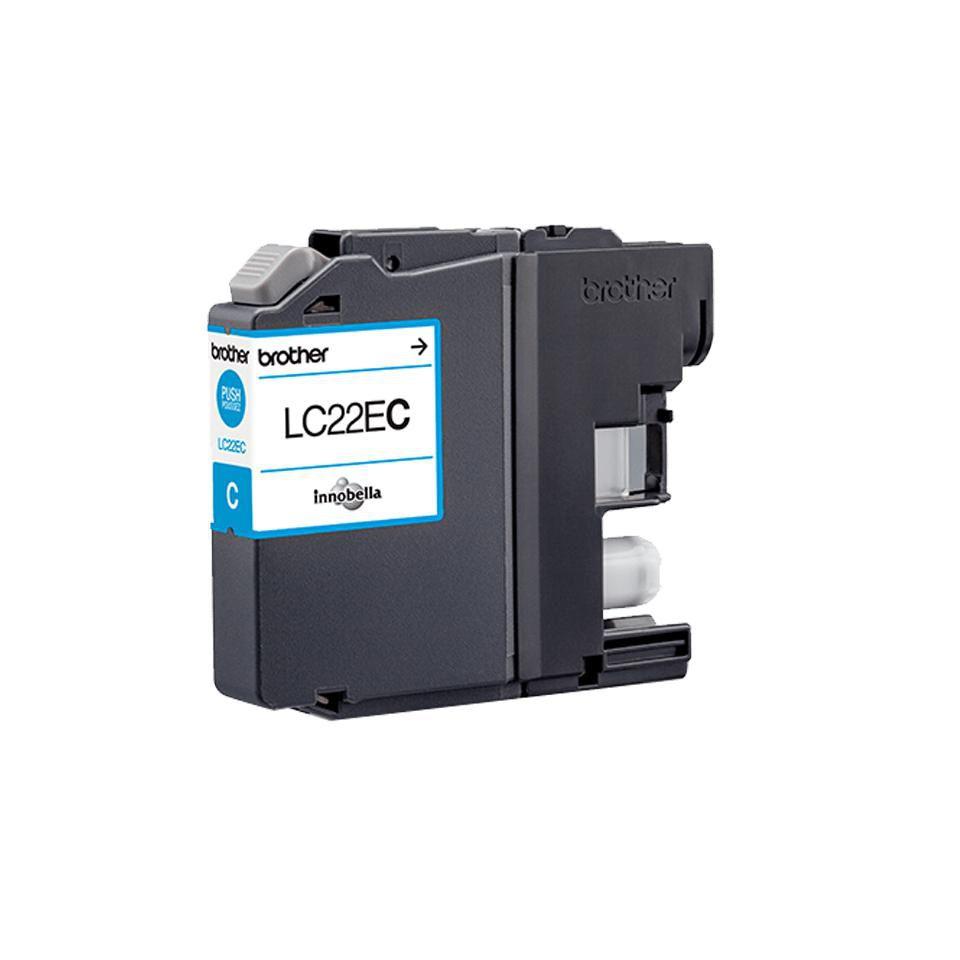 Brother LC-22EC cartuccia d'inchiostro 1 pz Originale Ciano