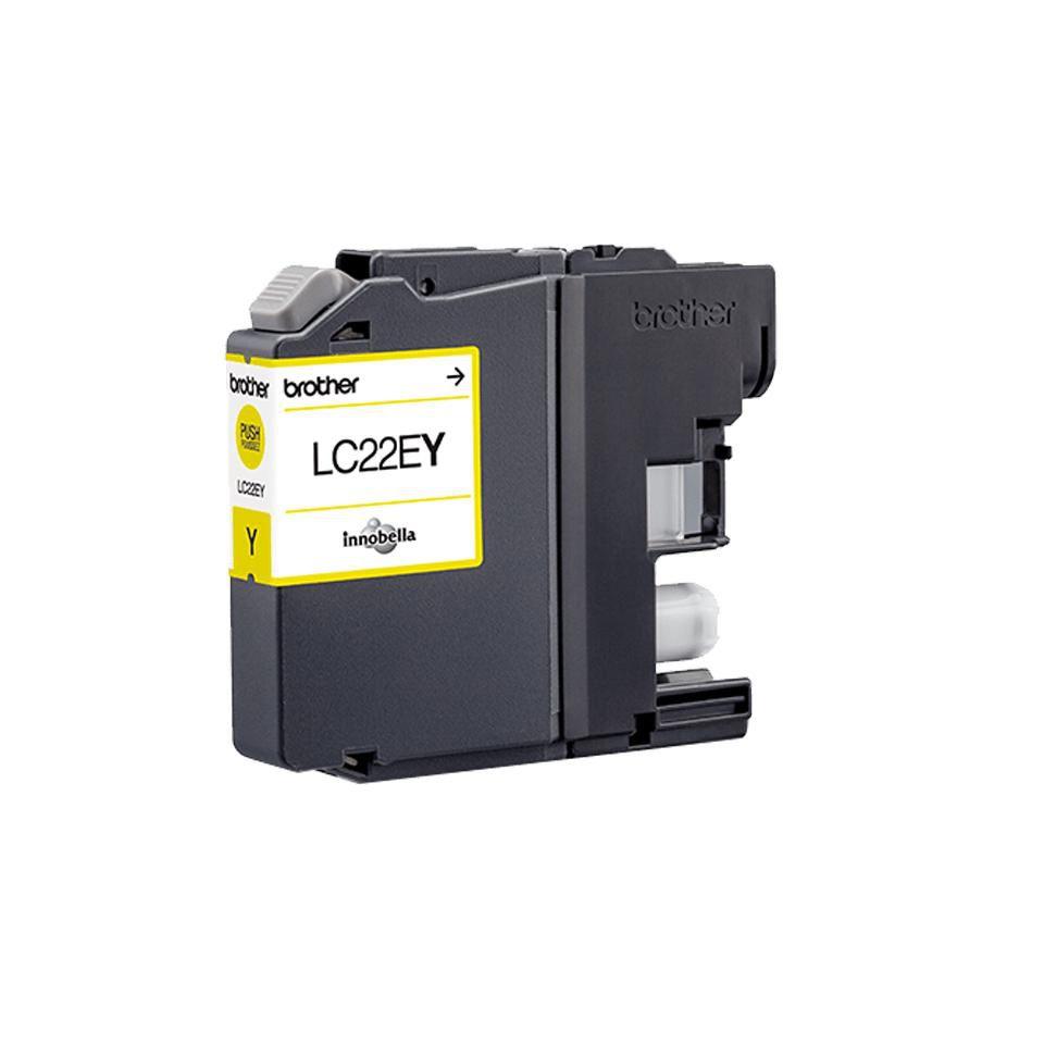 Brother LC-22EY cartuccia d'inchiostro 1 pz Originale Giallo