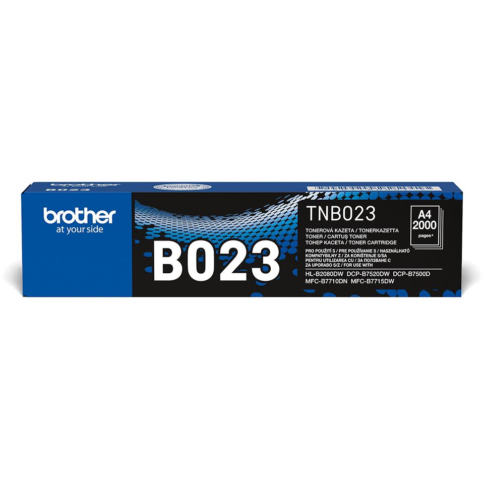 Brother TN-B023 cartuccia toner 1 pz Originale Nero (Brother TNB023 - Nero - originale - cartuccia toner - per Brother DCP-B752