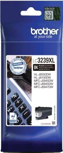 Brother LC-3239XLBK cartuccia d'inchiostro 1 pz Originale Resa elevata (XL) Nero