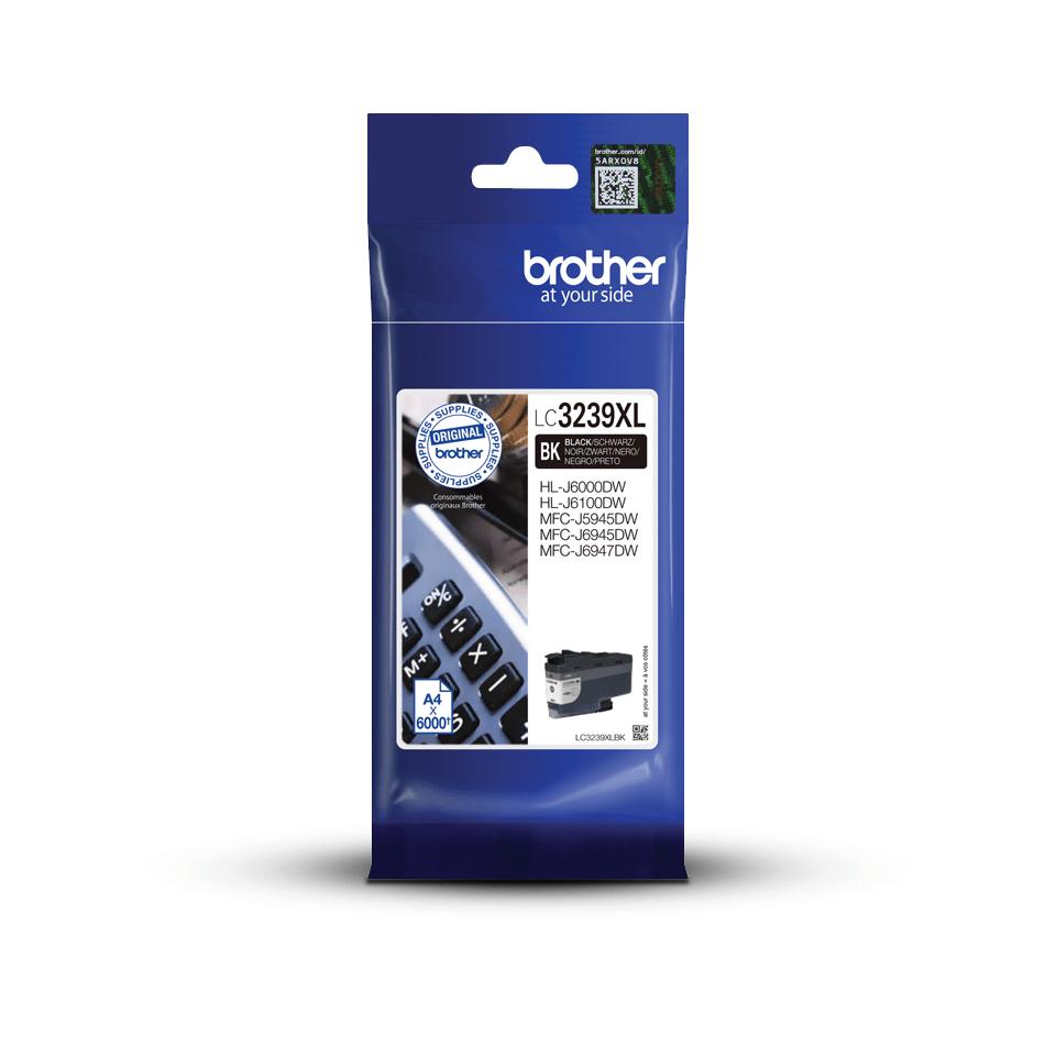 Brother LC-3259XLBKP cartuccia toner 1 pz Originale Nero (Brother LC - original - bl?kpatron)