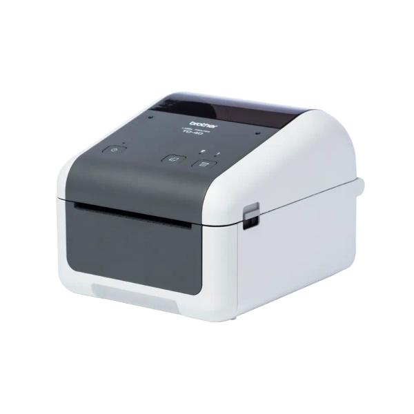 STAMPANTE BROTHER TD-4410D Stampa etichette fino a 104 mm con risoluzione da 203 DPI. Utilizza nastri RD interf seriale e USB