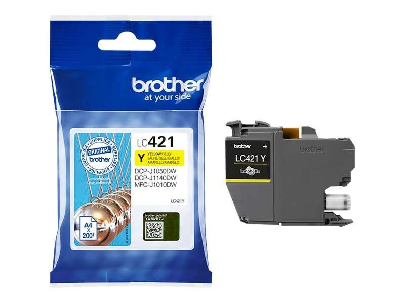 Brother LC-421Y cartuccia...