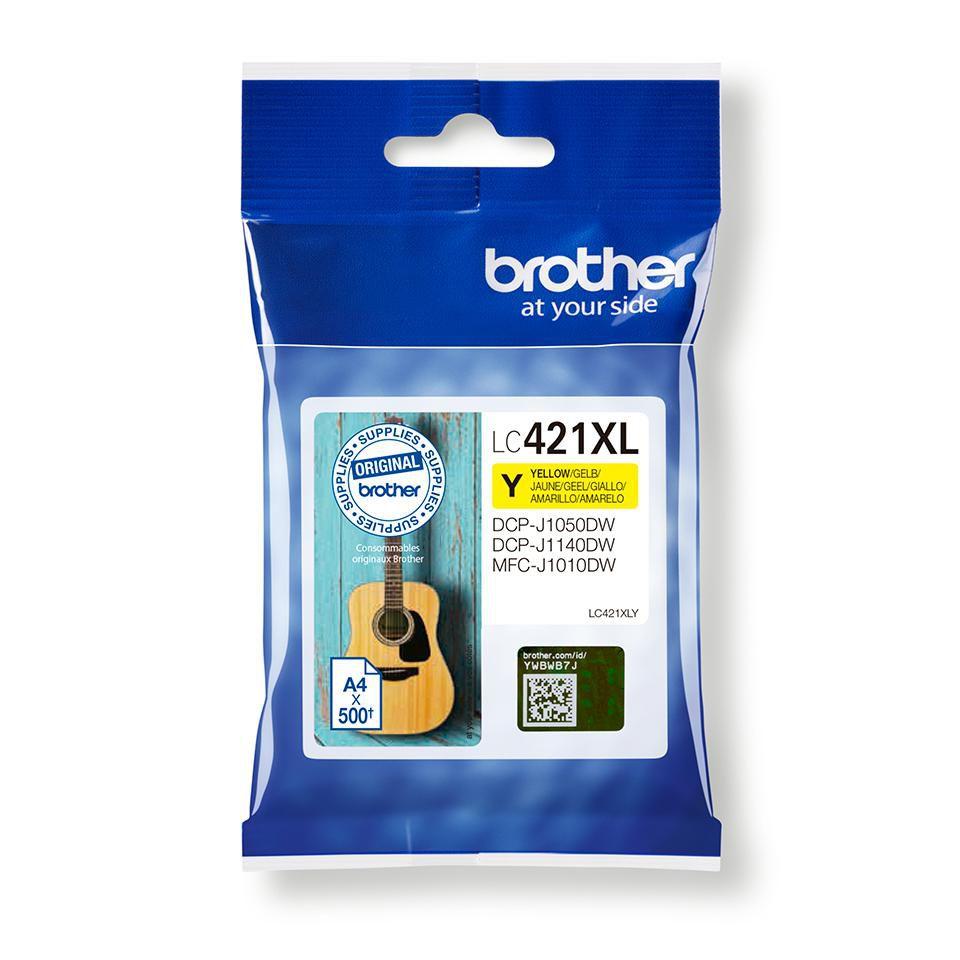 Brother LC-421XLY cartuccia...