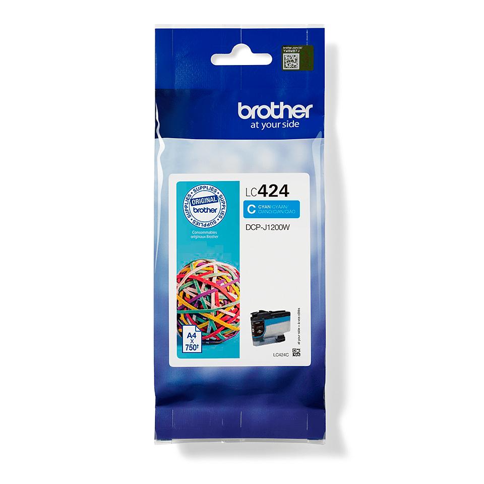 Brother LC424C cartuccia...