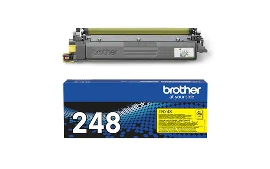 TONER BROTHER TN-248Y Giallo 1000PP x HL-L3220 HL-L3240 DCP-L3560 MFC-L3740 MFC-L3760 HL-L8230 MFC-L8340 HL-L8240 MFC-L8390