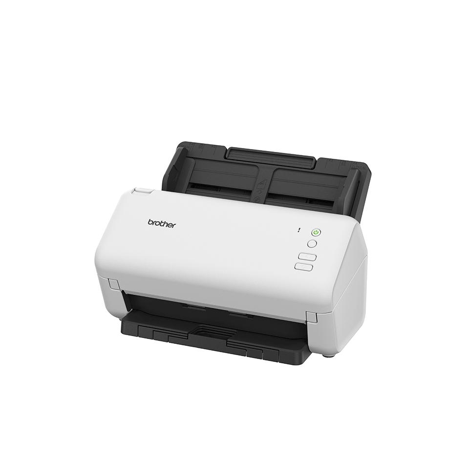 Brother ADS-4100 Scanner ADF 600 x 600 DPI A4 Nero Bianco (Brother ADS-4100 Scanner)