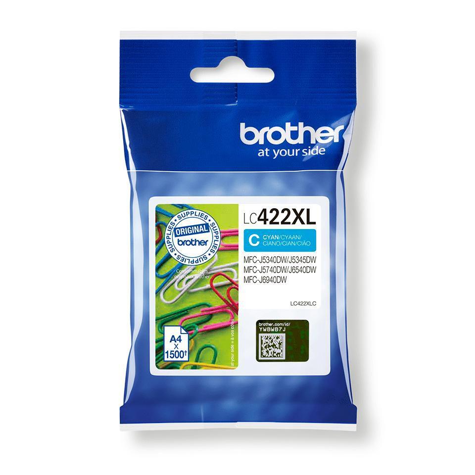 Brother LC-422XLC cartuccia...