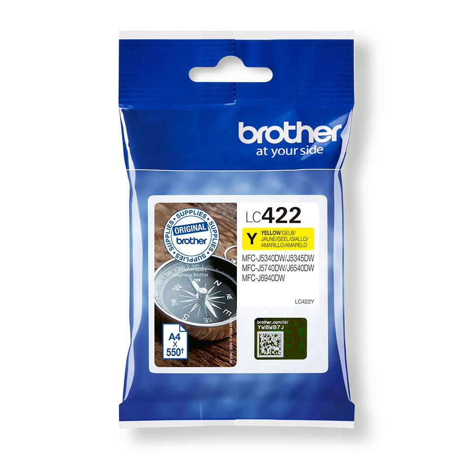 Brother LC422Y cartuccia...