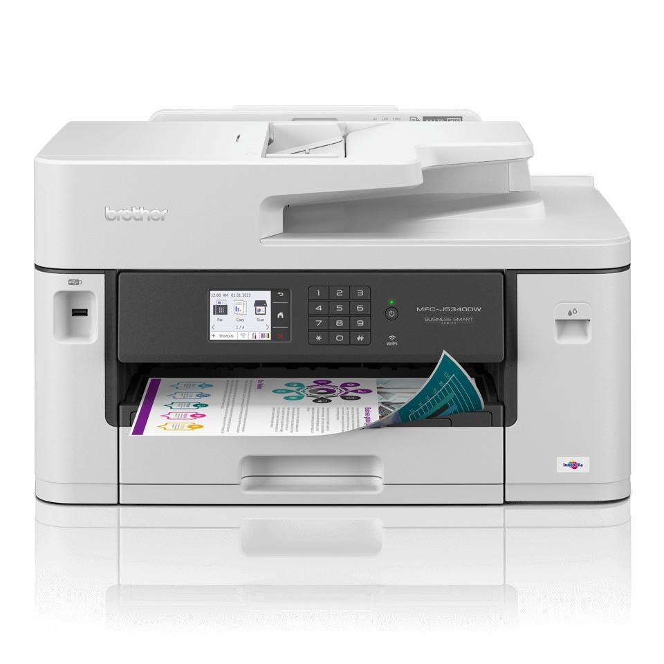MULTIFUNZIONE BROTHER INK MFC-J5340DW A3 (solo in stampa) 28/28ipm 128MB 250FF FAX ADF DUPLEX LAN USB2.0 WiFi LCD 6.8cm