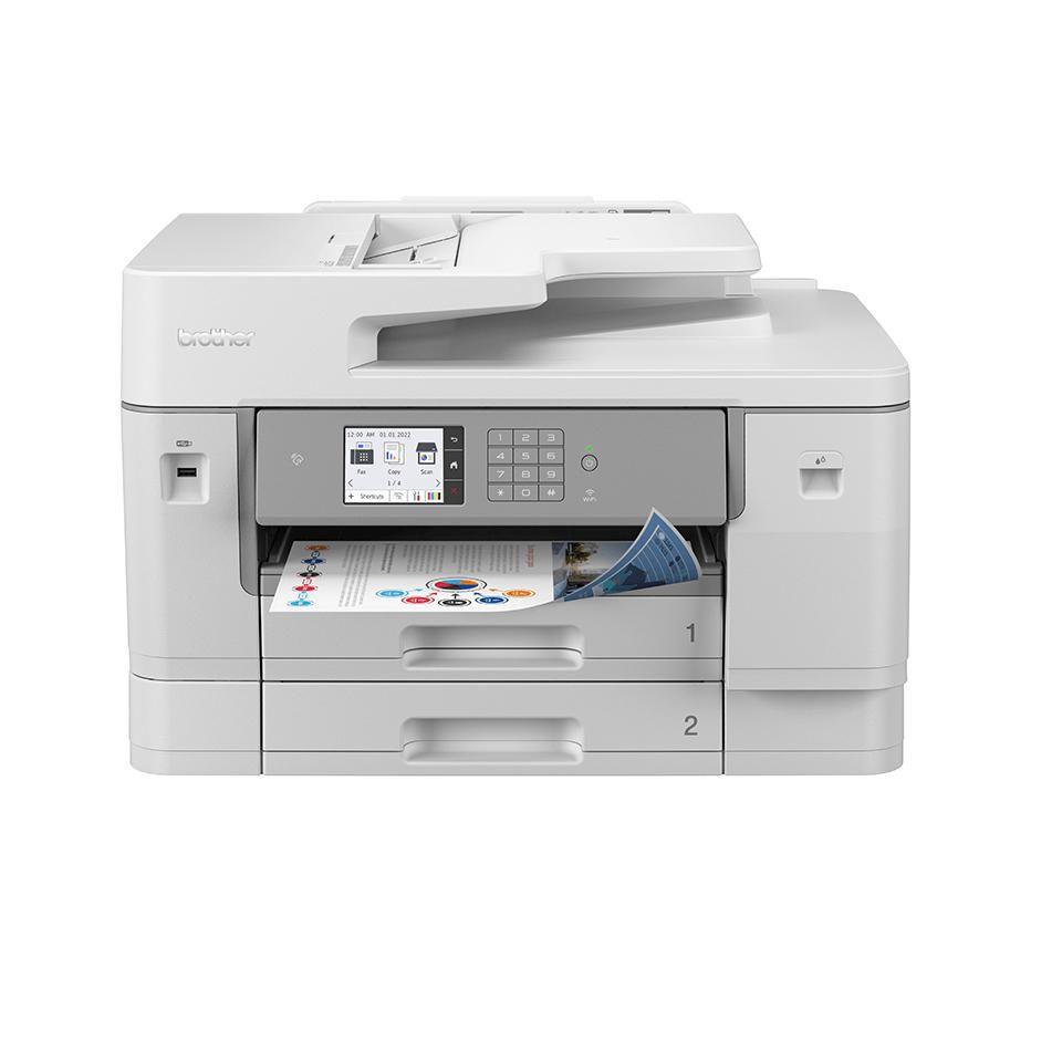 MULTIFUNZIONE BROTHER INK MFC-J6955DW A3 30ipm 250250100FF FAX DADF Single Pass DUPLEX LAN USB2.0 WiFi LCD 8.8cm