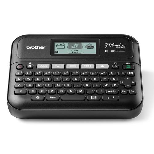 Brother PT-D460BTVP stampante per etichette CD Trasferimento termico 180 x 180 DPI Con cavo e senza cavo Bluetooth (Brother PT-