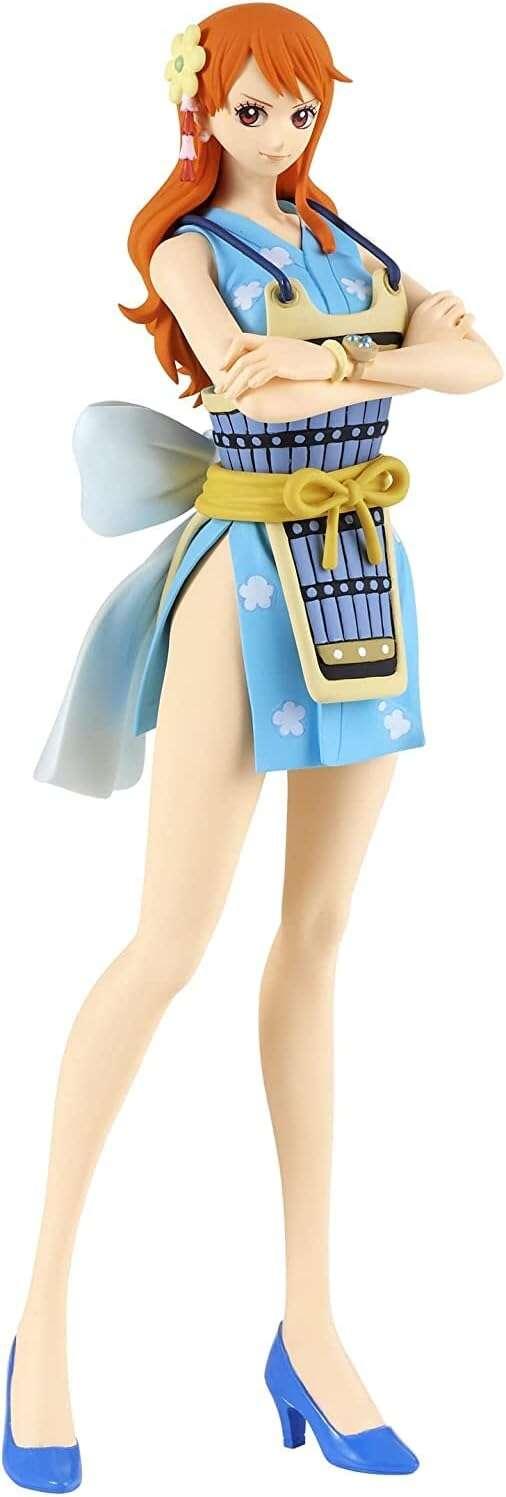 Banpresto One Piece Glitter & Glamours Nami Wanokuni Style II Ver B - Figura da collezione - Altezza 25 cm circa. - Realizzato