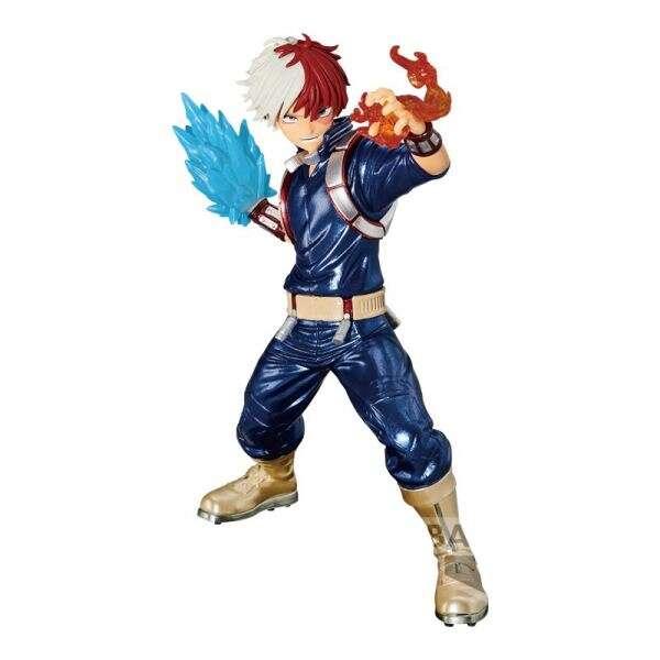 Banpresto My Hero Academia The Amazing Heroes Shoto Todoroki (Speciale) - Figura da collezione - Altezza 14 cm circa. - Realizz