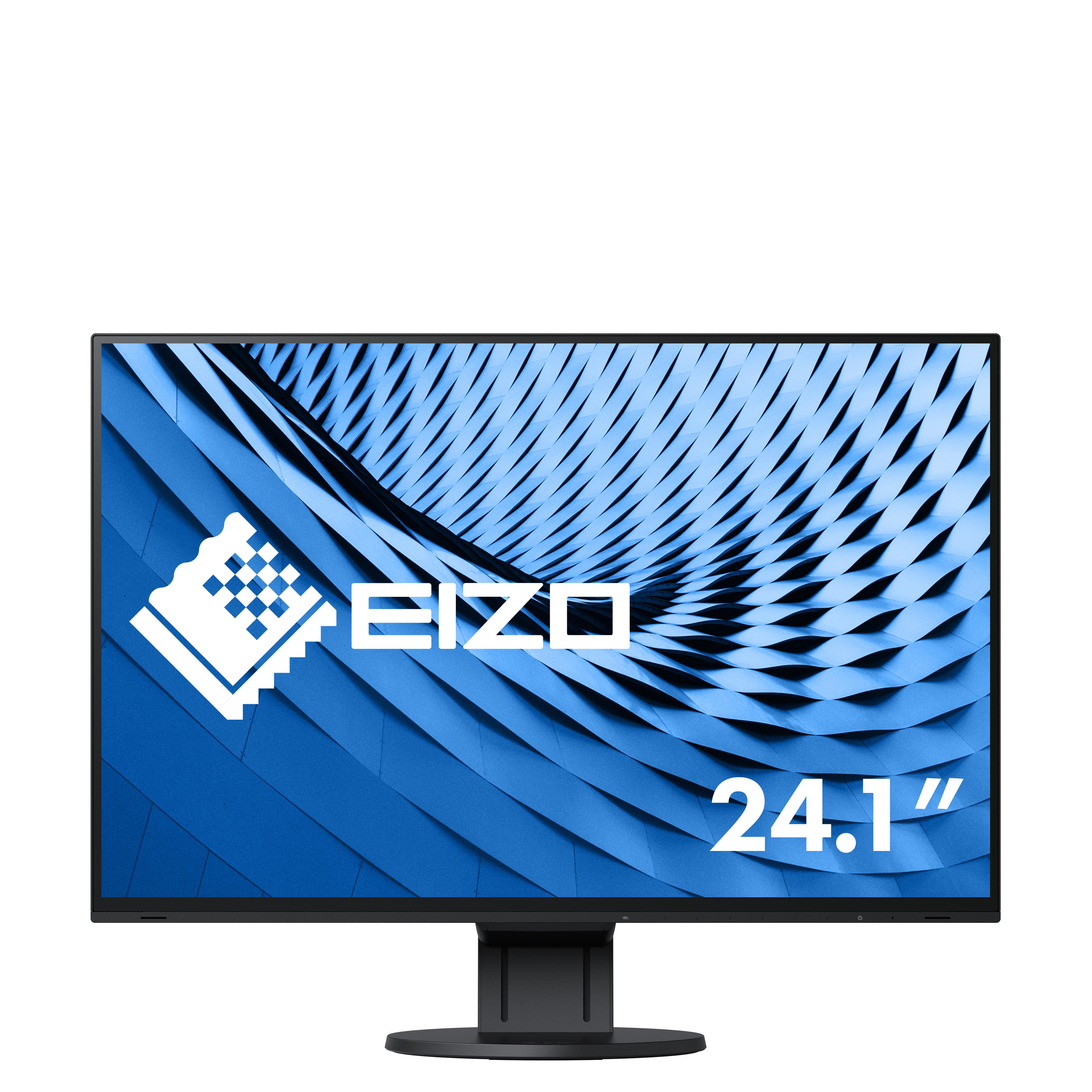 24" 1610 1920x1200 350 cd/sqm 178/178 IPS LCD Display Port in/out HDMI DVI-D DSub USB hub 1/4 Auto EcoView nero cabinet