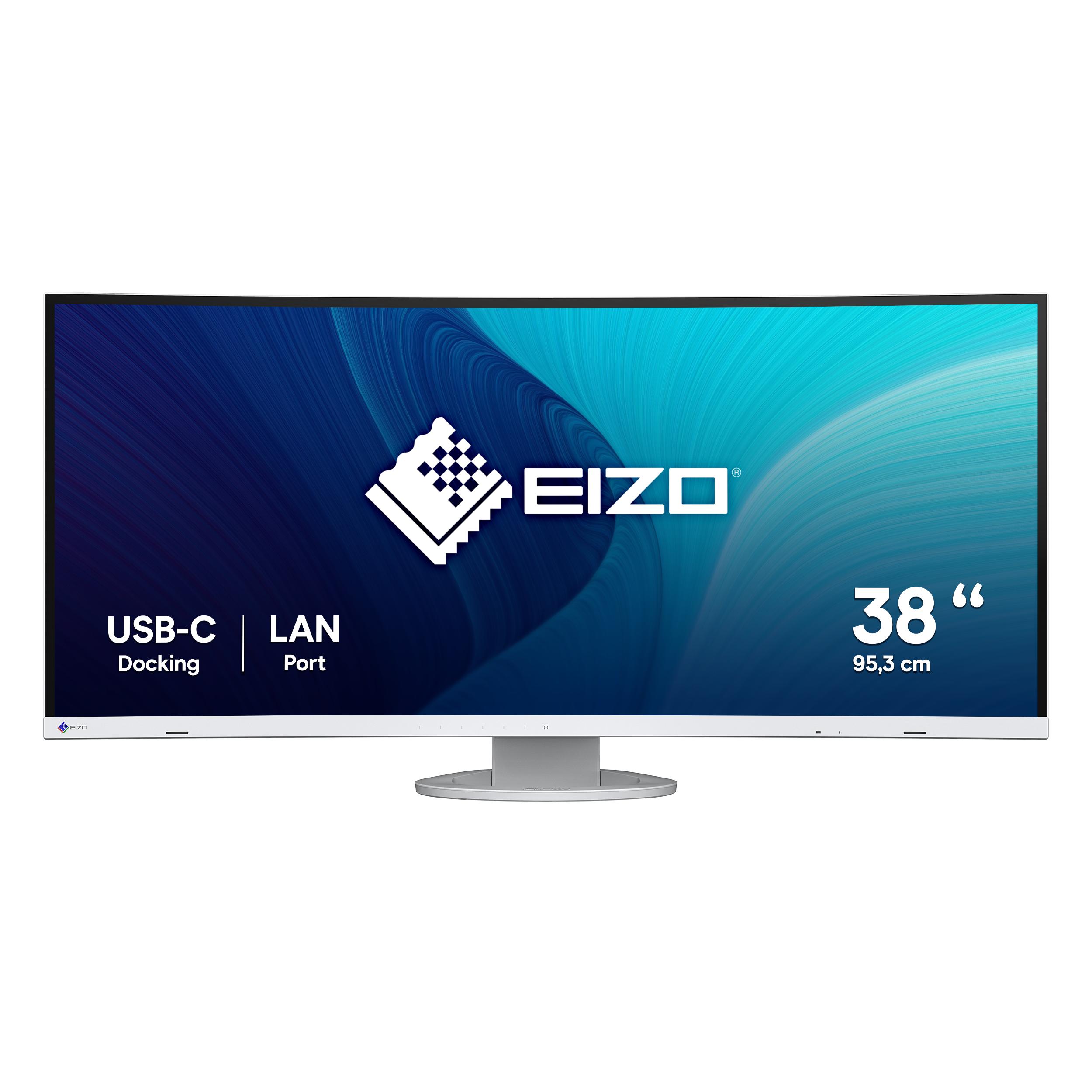 EIZO FlexScan EV3895-WT LED display 952 cm (37.5") 3840 x 1600 Pixel UltraWide Quad HD Bianco
