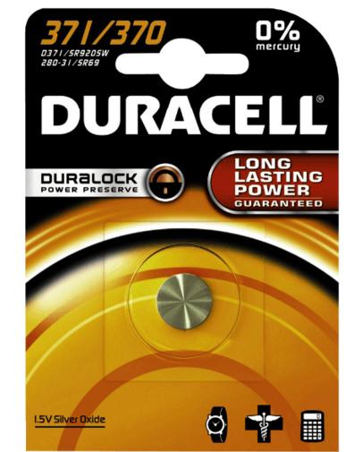 Duracell 370/371 1.5V Watch Battery