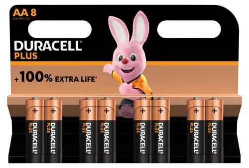 Duracell Plus AA Alkaline -...
