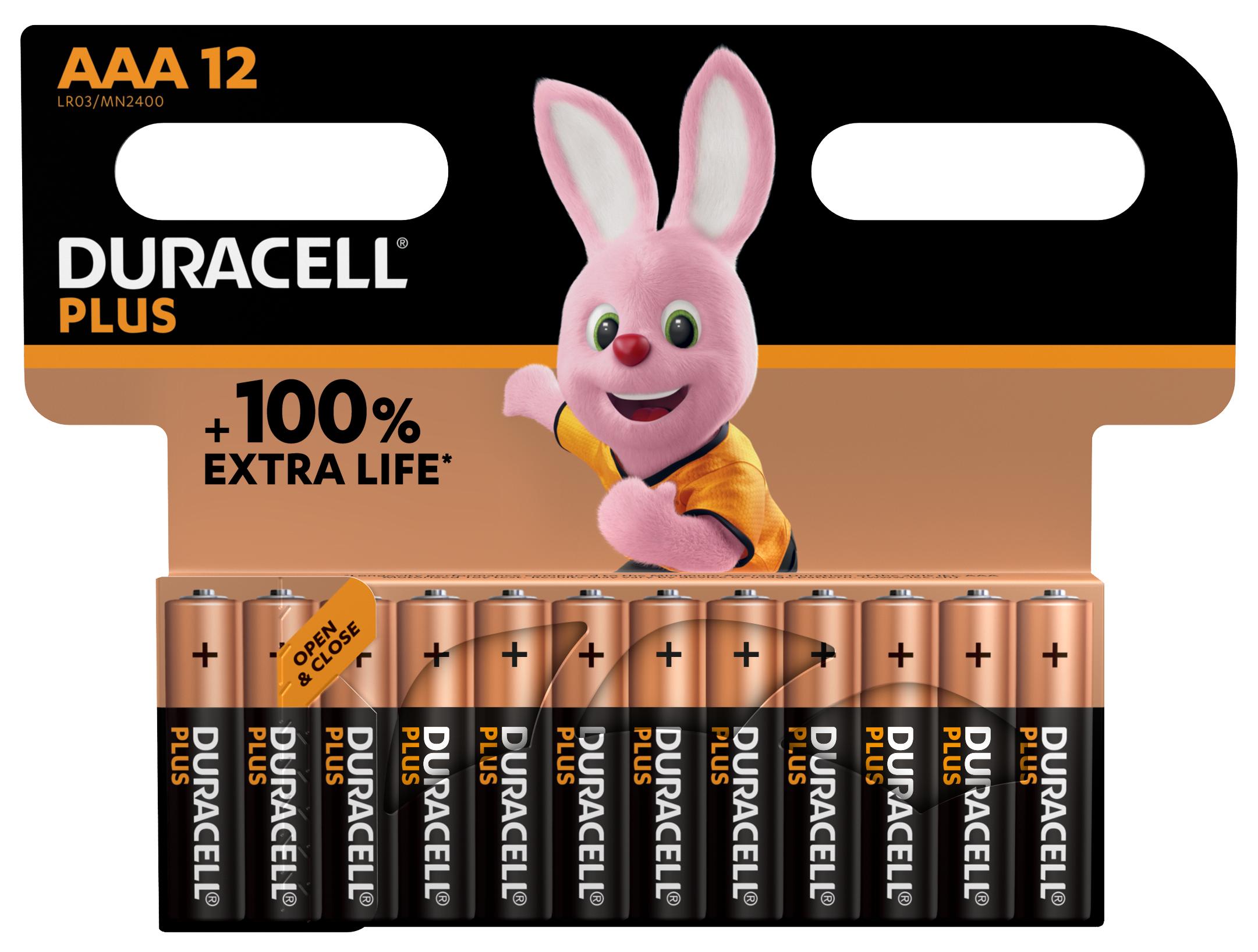 Duracell PLUS AAA Batteria...