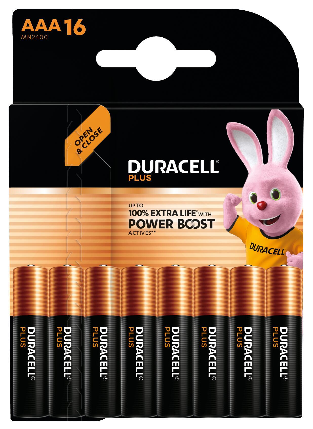 Duracell Plus Batteria monouso Mini Stilo AAA Alcalino