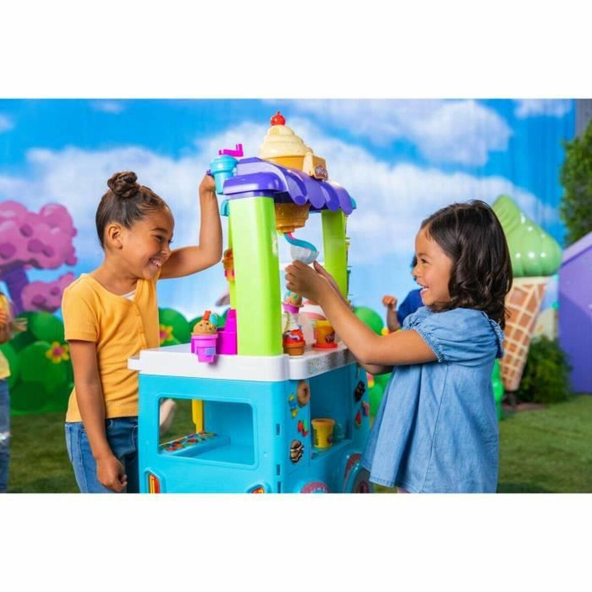 Set di Plastilina Play-Doh Giant Ice Cream Truck 25 Pezzi Gelato